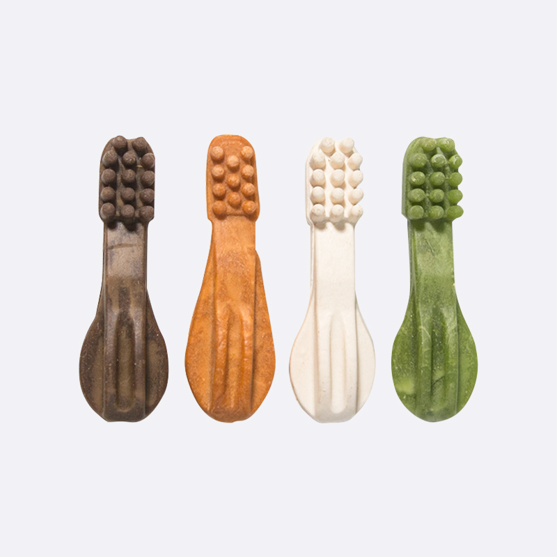 Manufacturer Custom Flavors OEM Label Air Dried Dog Treats Toothbrushes Pet Dental Sticks